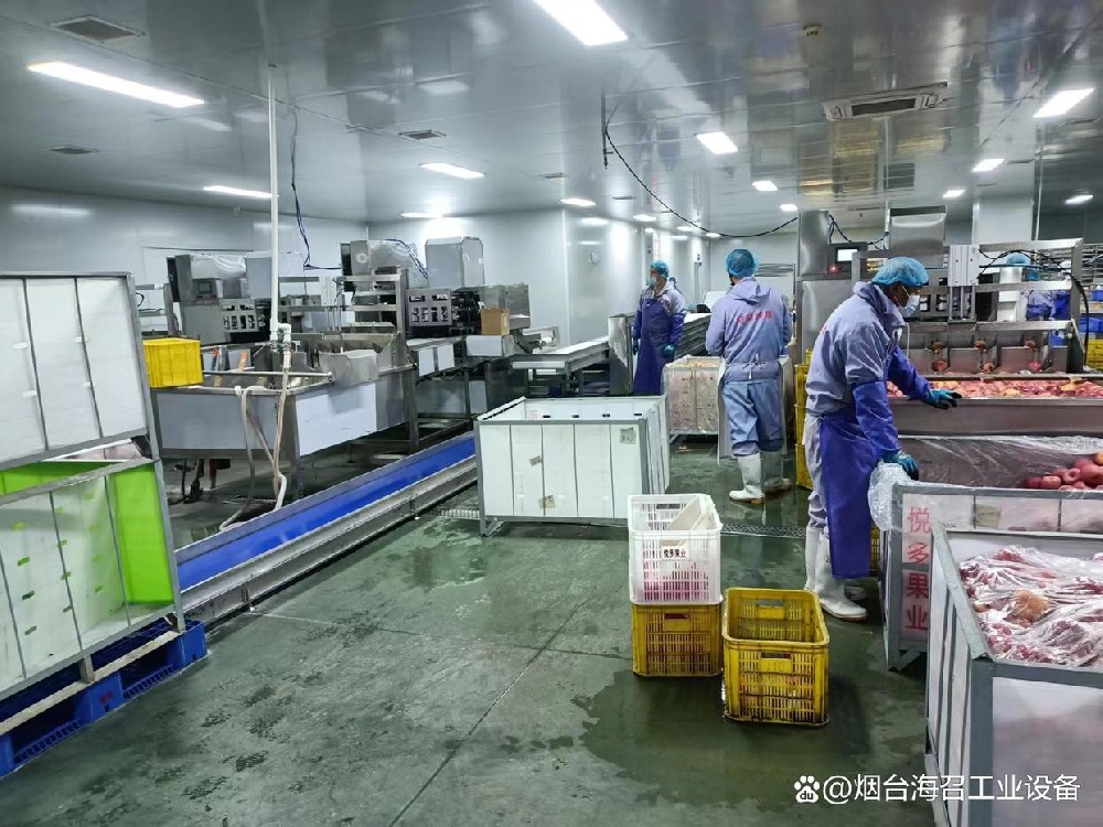 食品输送机械饮�K料生产线，烟台海召生产型企业
